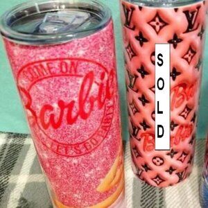 NEW Luxury Tumblers with Metal Straw